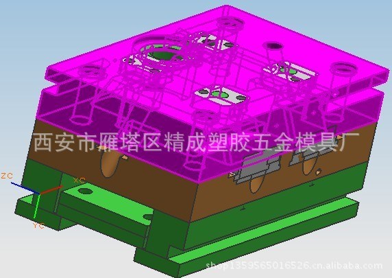 陜西模具廠供應(yīng)鋅合金壓鑄模具制造