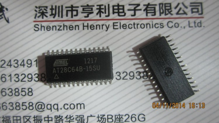AT28C64B-15SU 高性能可編程 只讀存儲器 EEPROM 專營ATMEL原裝
