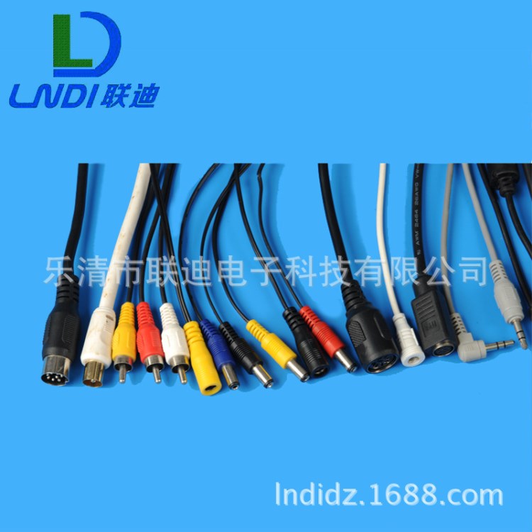 銷售連接頭 各種電子設(shè)備延長線 汽車 電視適用連接器量大從