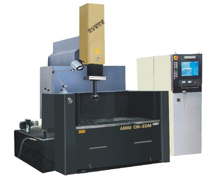 三轴联动超精密镜面火花机cnc牛头系列营口电火花