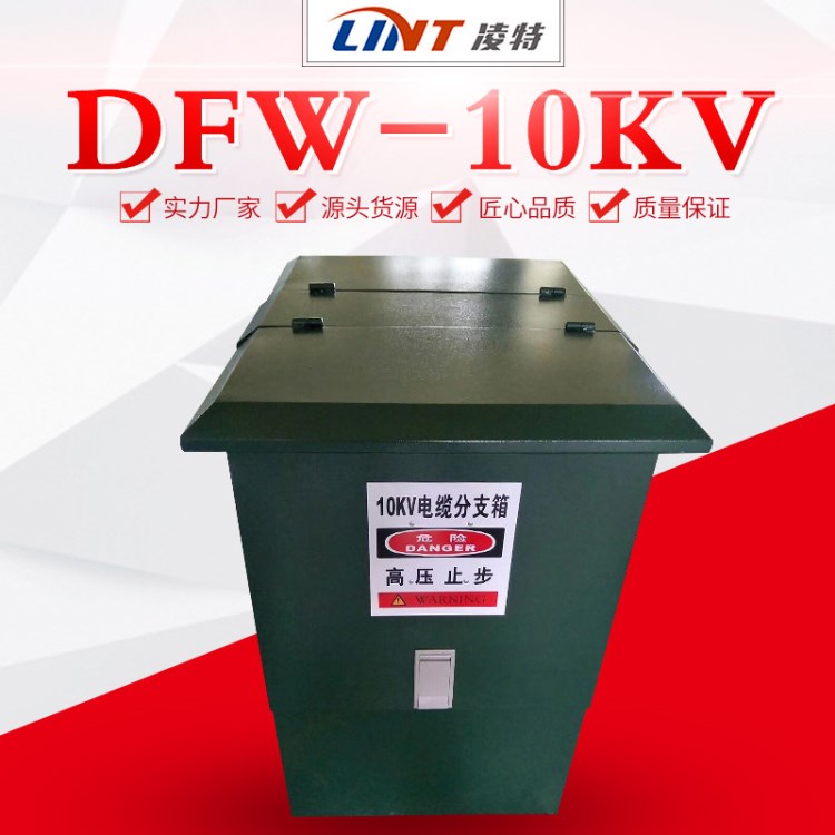 厂家 欧式DFW-10KV高压电缆分支箱对接箱一进三出普通外壳1