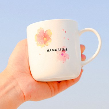 HAMO櫻花陶瓷杯