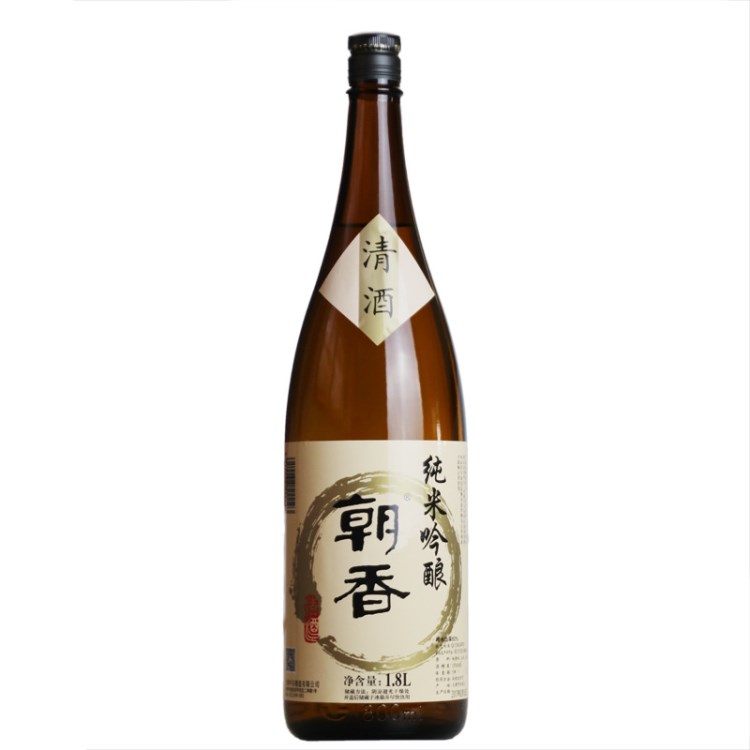 合資日式清酒 朝香米吟釀清酒 朝香清酒 日式酒發(fā)酵酒 1800ml