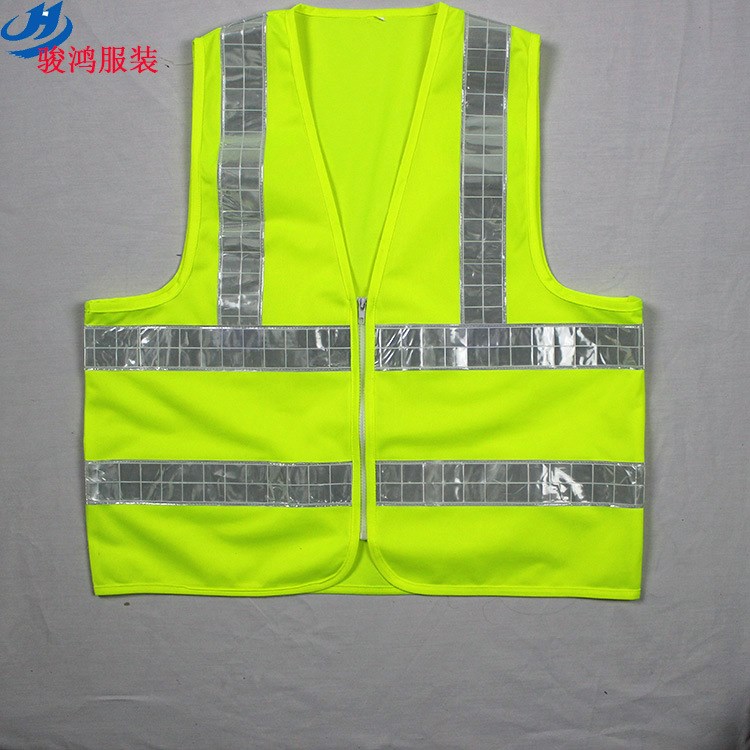 防衛(wèi)工建筑工反光馬夾網(wǎng)布背心工作服工衣工裝東莞廠家定制訂做