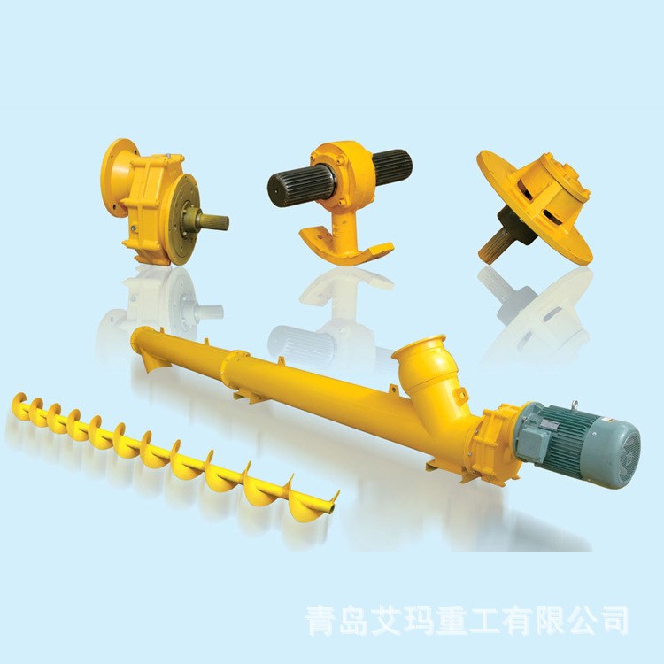 艾瑪廠家直銷帶式螺旋輸送機上料機不銹鋼結實耐用 皮帶輸送機