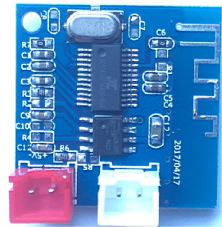 帶功放帶LED燈驅(qū)動(dòng)藍(lán)牙模塊電路板