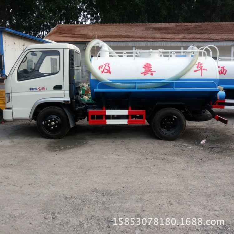 精品8立方二手吸糞車 化糞池 下水道抽糞吸污車 環(huán)衛(wèi)灑水車廠家