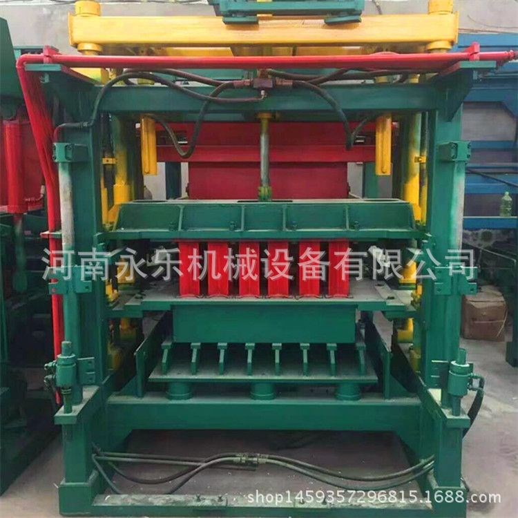 全自動彩色制磚機(jī) 廣場磚人行道磚盲道磚生產(chǎn)設(shè)備 制磚機(jī)