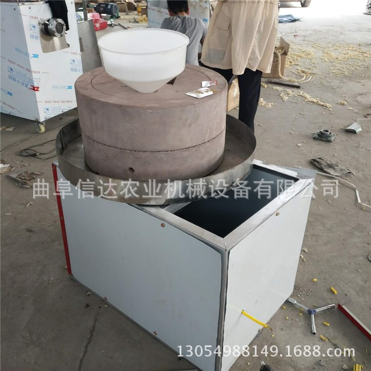 花生醬豆腐電動石磨 綠色健康原生態新選豆漿石磨機 超細型