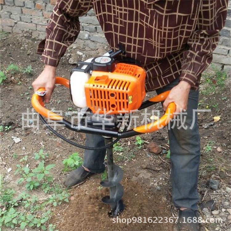 高唐手提植樹挖坑機 多功能汽油打坑機 小型植樹挖坑機廠家