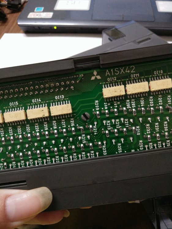 原裝三菱A系列 PLC模塊 A1SX42 64點輸入模組成色可充新 現貨