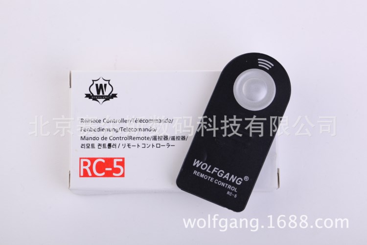 沃爾夫?qū)?相機(jī)遙控器單反遙控器 無線遙控器 RC-5 RC-6 紅外遙控