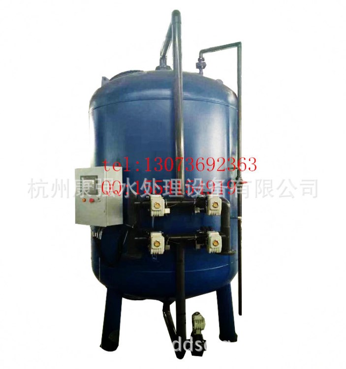 處理量25T/H錳砂過濾器 降低地下水鐵錳超標過濾設備曝氣裝置