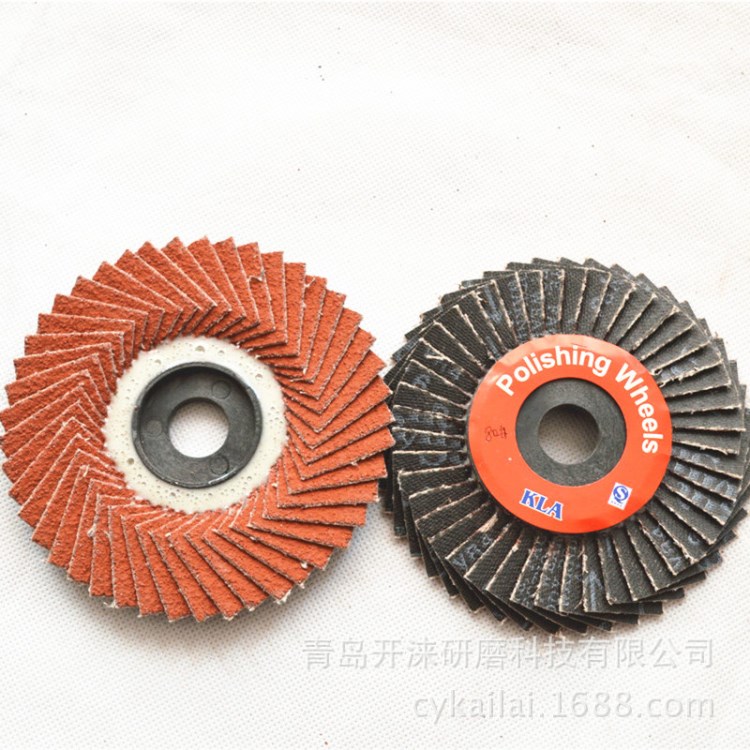 廠家直銷45片韓國SG陶瓷氧化鋁磨料花式平布砂布頁輪