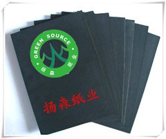 單面黑卡紙加工/2.0mm單面裱黑卡/