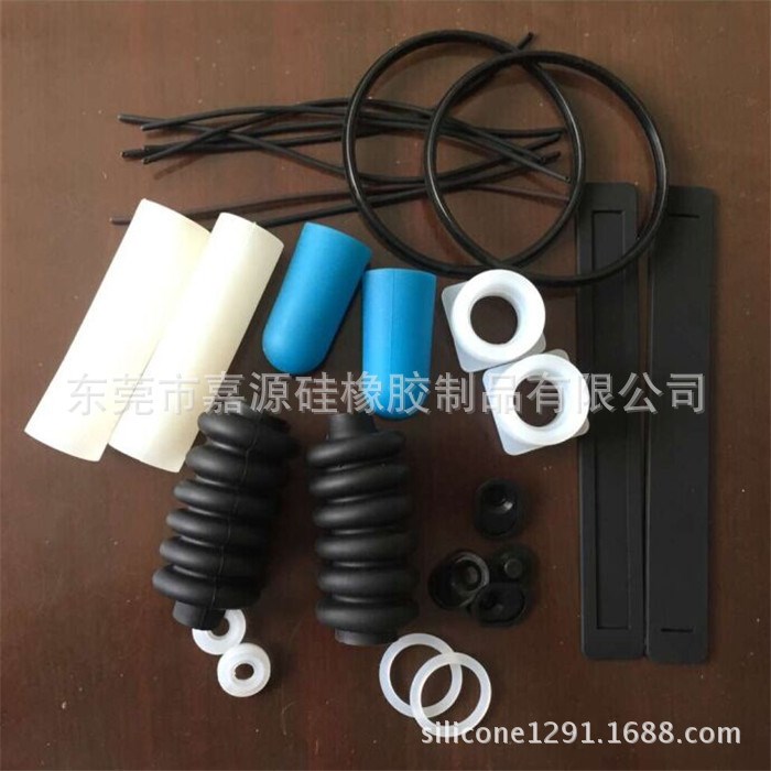 訂制各種硅膠雜件制品 減震硅膠異型件 異形密封膠塞膠套