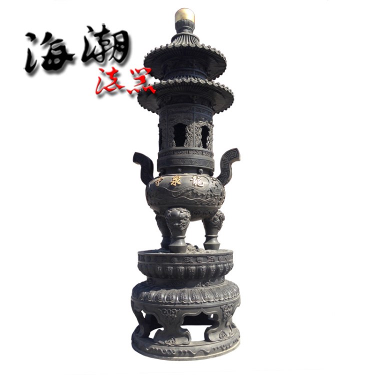 廠家定制批發(fā)仿古銅寶鼎供景區(qū)和寺院 佛教用品 可按客戶規(guī)格定制