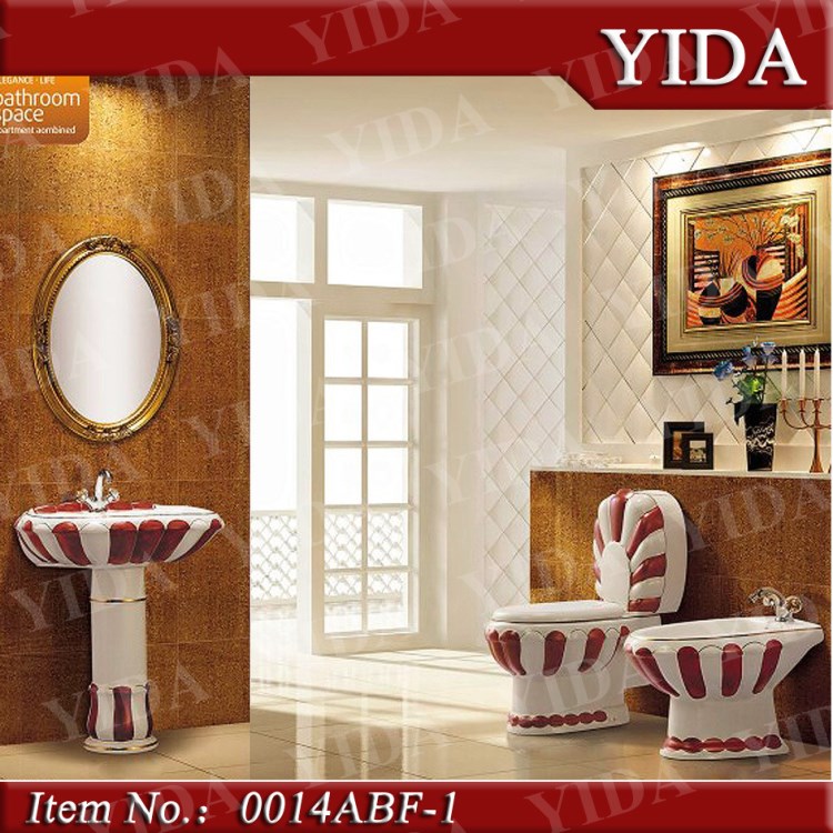 廠家批發(fā)分體浮雕座便器 俄羅斯分體馬桶 地排水馬桶 套間