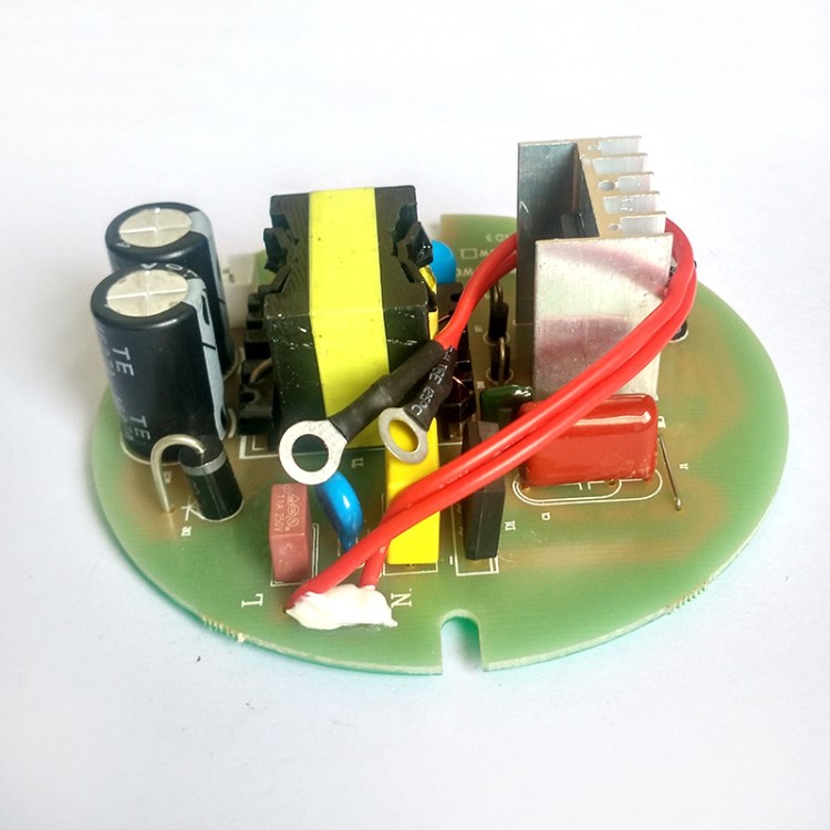 開關(guān)電源 LED工礦燈圓形裸板帶PFC低紋波低諧波電源路板 開關(guān)電源