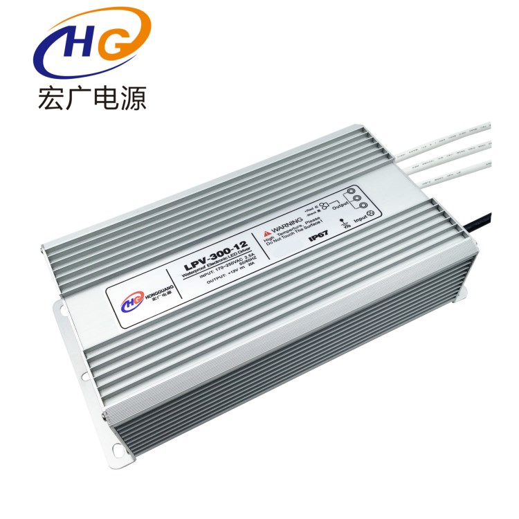 12V/24V350W防水開關(guān)電源 LED燈具電源驅(qū)動(dòng) 廣告路燈隧道防水電源