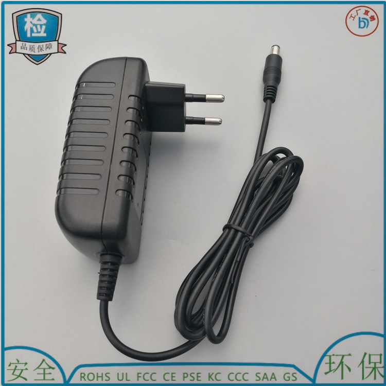 歐規(guī)12V2A過CE電源適配器  12V2000mA插墻式開關(guān)電源