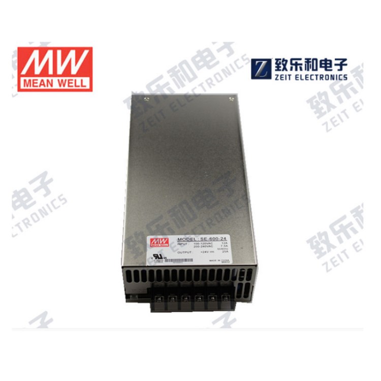 明緯SE-600-24  600W24V2 明緯開關(guān)電源戶外亮化