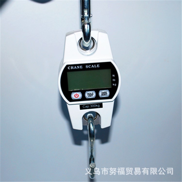 迷你電子吊鉤秤 300kg小型吊秤手提式電子秤　工業吊掛鉤稱磅秤