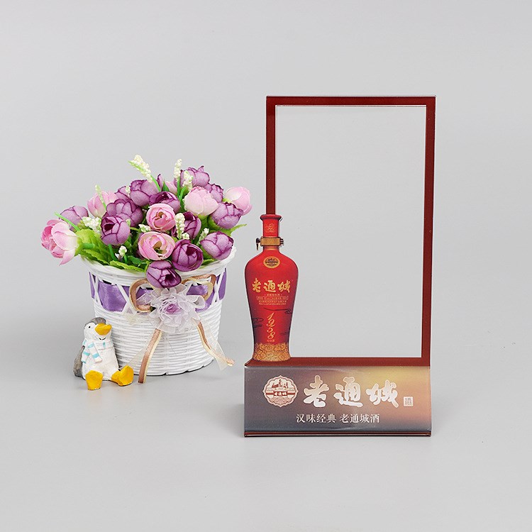 廠家批發(fā)  亞克力餐桌牌亞克力 三角透明臺(tái)牌支付桌牌  定制
