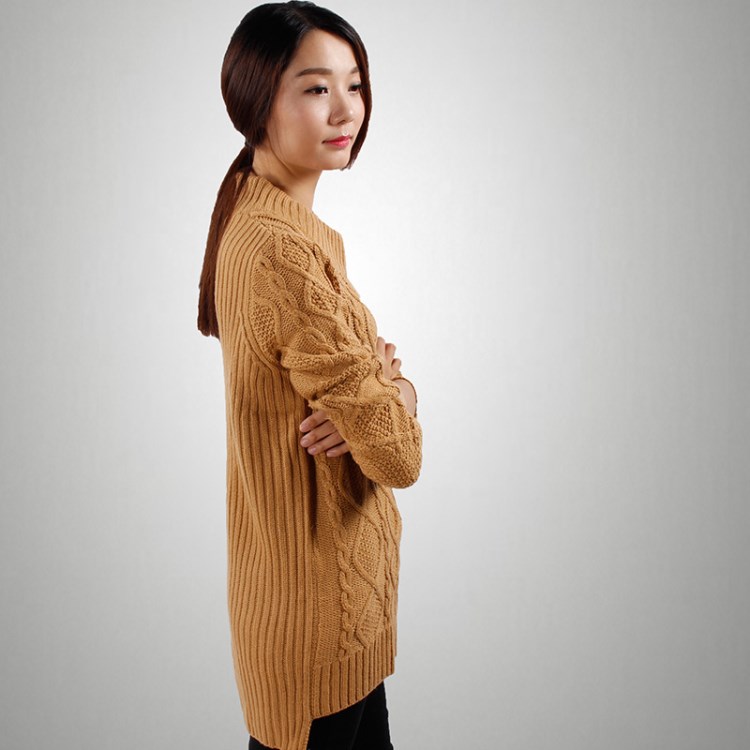 秋冬新款韓版潮流女裝毛衣色修身型小女人青春流行獨(dú)特風(fēng)味設(shè)計(jì)