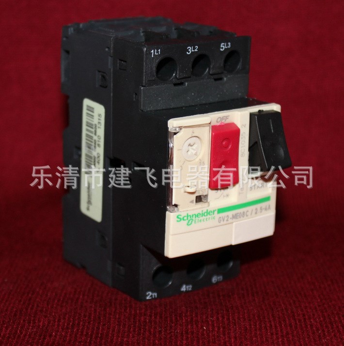 GV2-ME08C GV2ME08C 2.5-4A 施耐德 電動機(jī)保護(hù)器  馬達(dá)斷路器