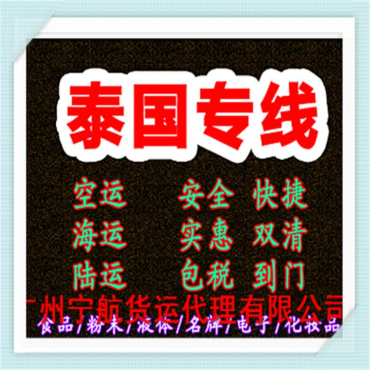 国际快递泰国越南柬埔寨 双清专线门到门集运转运海运空运专线