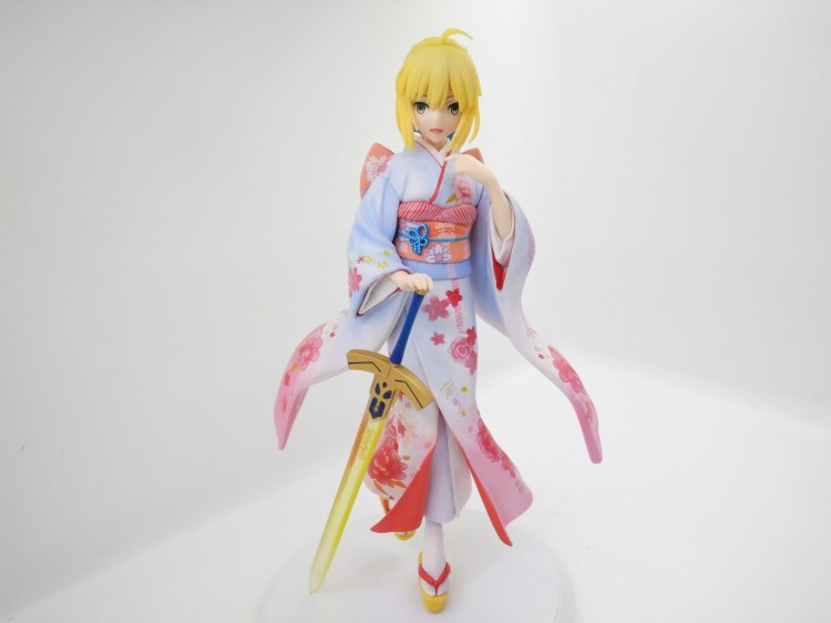 Aniplex Fate/stay night Saber 晴著 和服盛裝 Saber 塞巴手辦