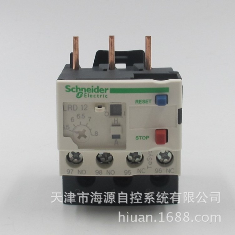 施耐德   TeSys 熱過載繼電器 5.5-8A LRD12C