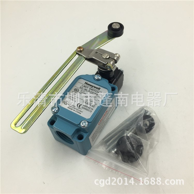 霍尼韋爾 honeywell SZL-WL-S-C01AH 限位開關(guān) 行程開關(guān) 可調(diào)擺桿