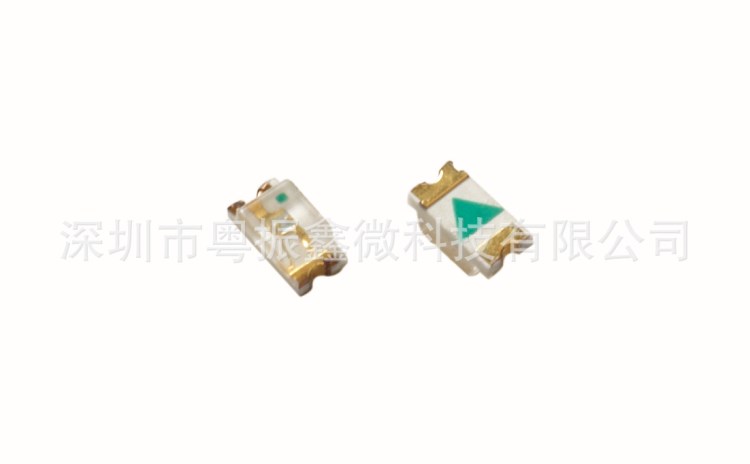 0603翠綠色貼片led燈珠 1608高亮 金板翠綠光 綠 翠綠燈SMD LED