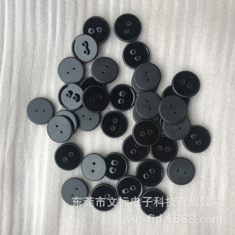IC錢幣卡紐扣標簽單面PPSNFC標簽RFID紐扣巡檢點Ntag215射頻標簽