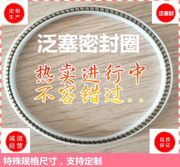 泛塞封弹簧蓄能密封工作原理