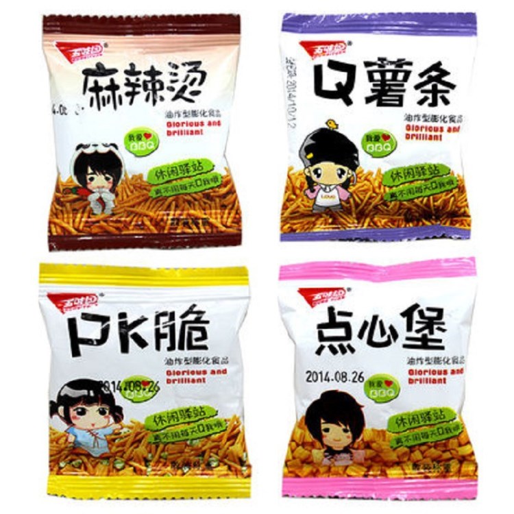 五味園散稱 PK脆/Q薯條/麻辣燙/點心堡   1*2*2.5kg/袋