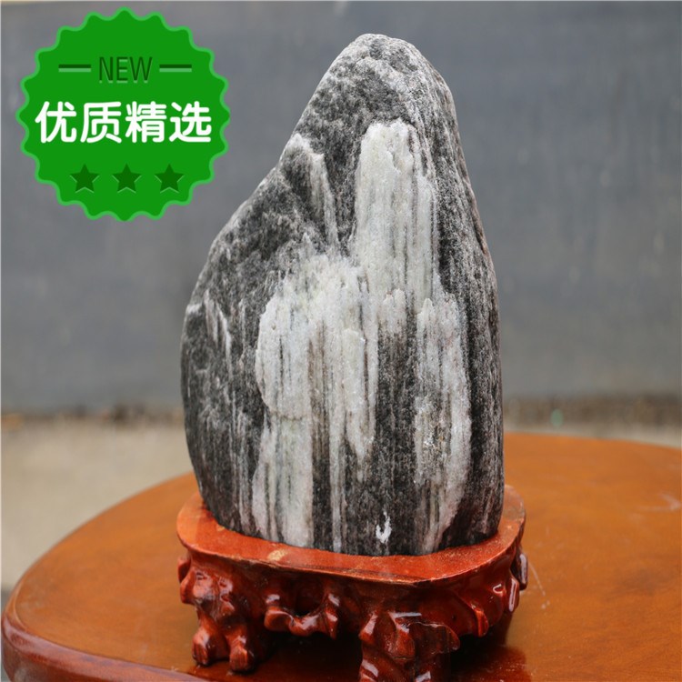 泰安山水石 奇石辦公擺件 泰安基地批發加工供應天然泰山石敢