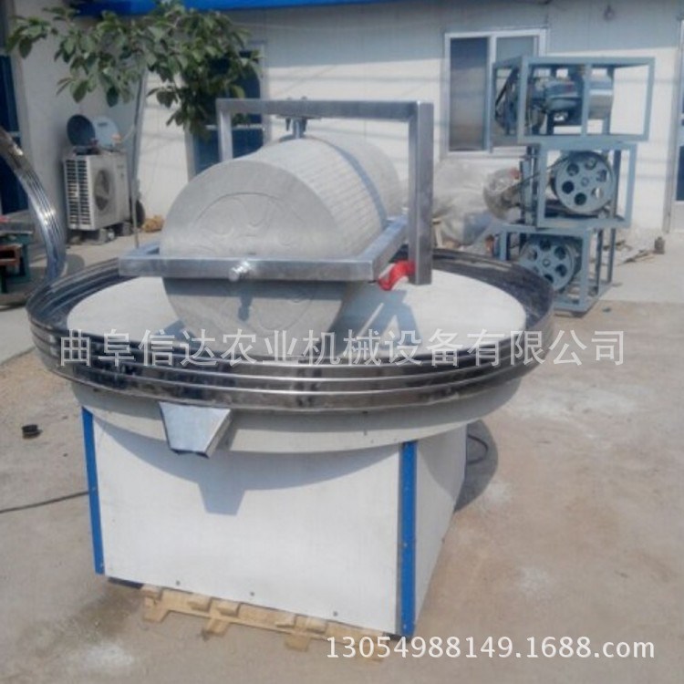 新型創業設備 面粉電動石磨 磨玉米面粉專用石磨機 廠家直銷
