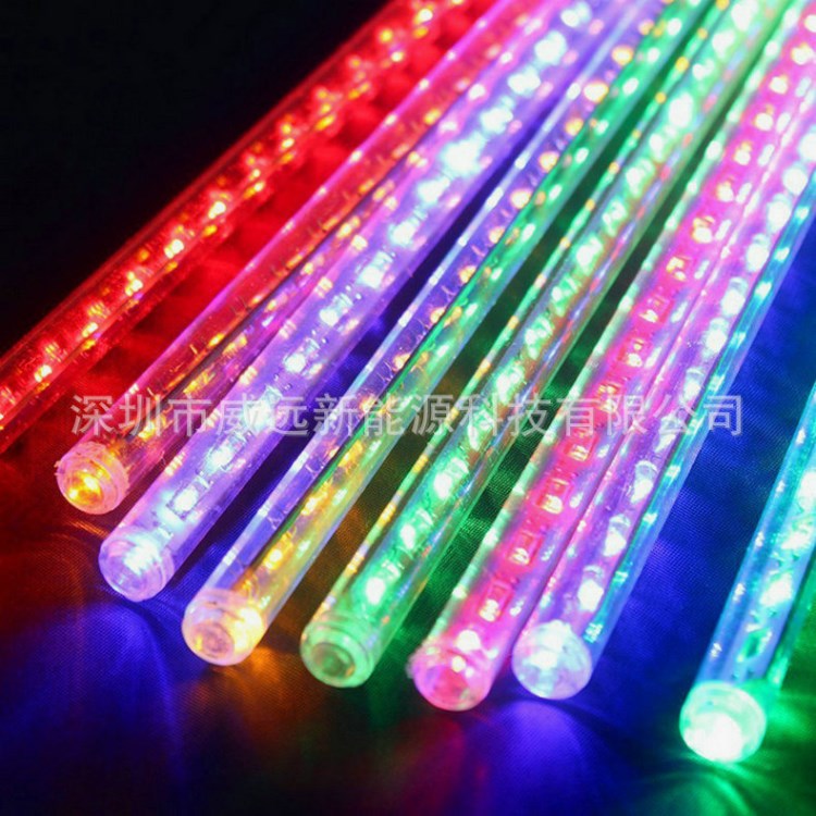 廠家直銷流星燈太陽(yáng)能燈串 太陽(yáng)能LED彩燈閃燈 電商商品