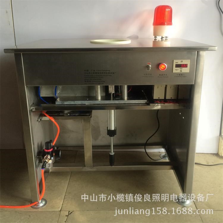 供應 E27-12針全自動 上釘鎖緊試亮一體化 燈頭鉚接打點 燈頭機