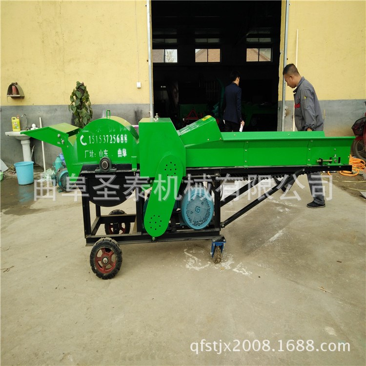 畜禽草料揉搓機 無篩網快速揉絲機 粗飼料粉碎機01