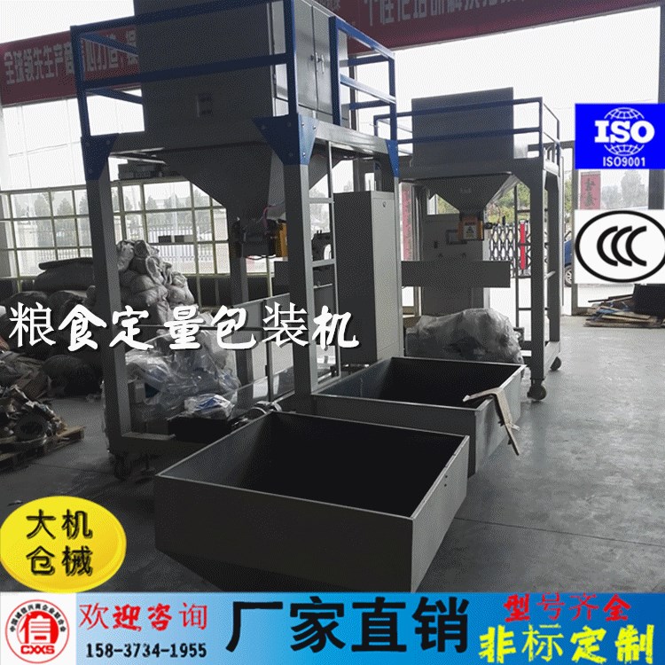 供應自動裝袋分裝機 粉末 多功能花生米包裝機 糧食半自動包裝機