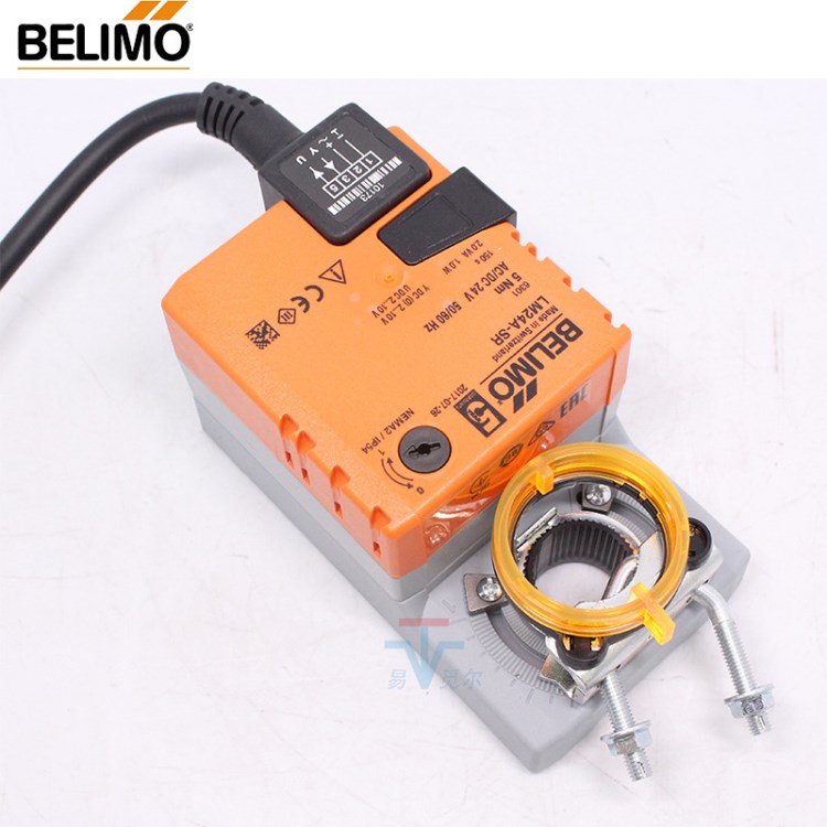 belimo搏力谋电动风阀执行器 LM24A-SR LMU24-SR  模拟量调节5NM