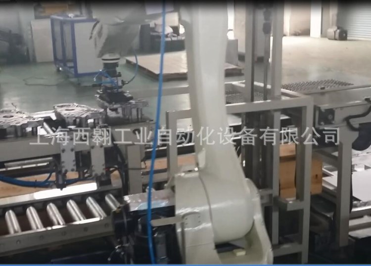 安川機器人汽車啟動器，電動機，發電機殼體去毛刺打磨機器人