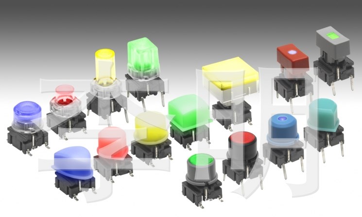 供應MEC 3FTL6+LED  防水按鍵開關