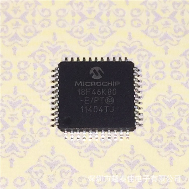 PIC18F46K80-E MICROCHIP QFP44 原裝配單電子元器件ic芯片