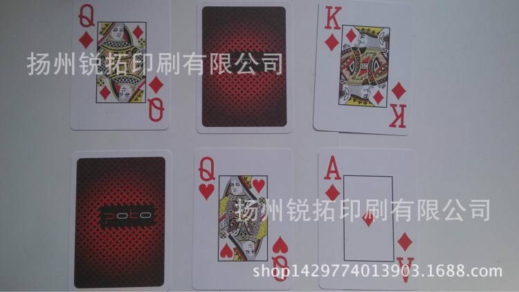 廠家定做塑料撲克牌 PVC撲克 PLASTIC CARDS 印刷客人圖案