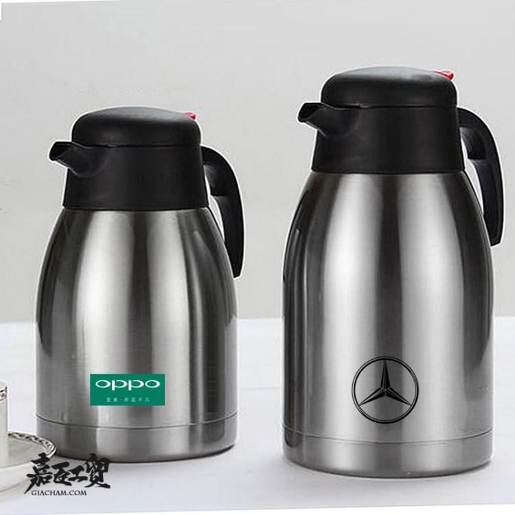 歐式不銹鋼真空咖啡壺coffee pot家用酒店賓館禮品保溫壺定制logo